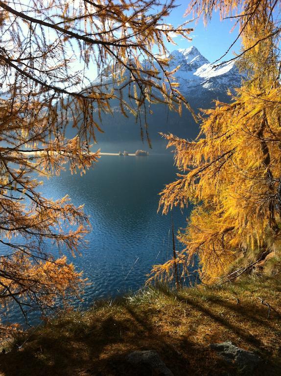 Hotel Poestli Maloja Esterno foto